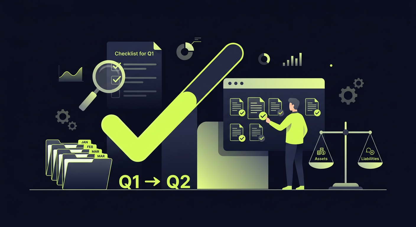Закрытие первого квартала 2026: чек-лист первичных документов для бухгалтерского агентства